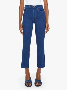 Mother Women’s The Hustler Ankle Denim Jeans in Coloring Outside the Lines
